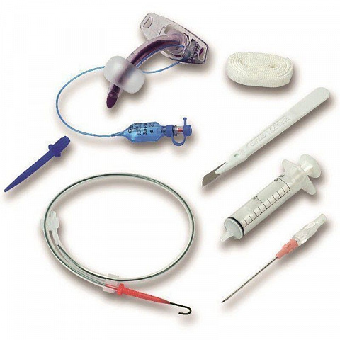 Portex, Smiths Medical Набор для чрескожной трахеостомии с проводником и расширяющим зажимом